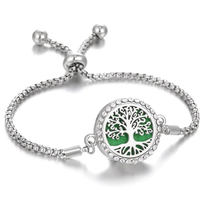 Essential Oil Diffuser Locket Bracelet