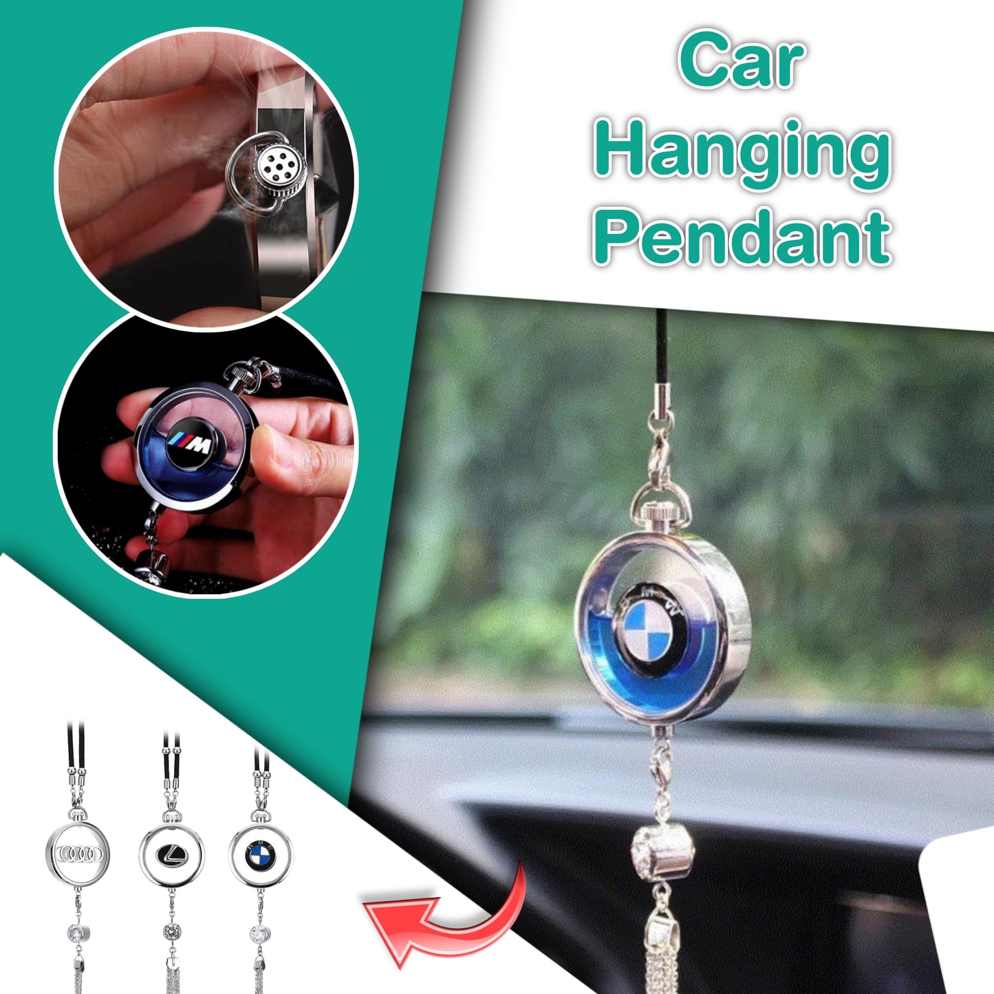 Car Pendant Oil Diffuser