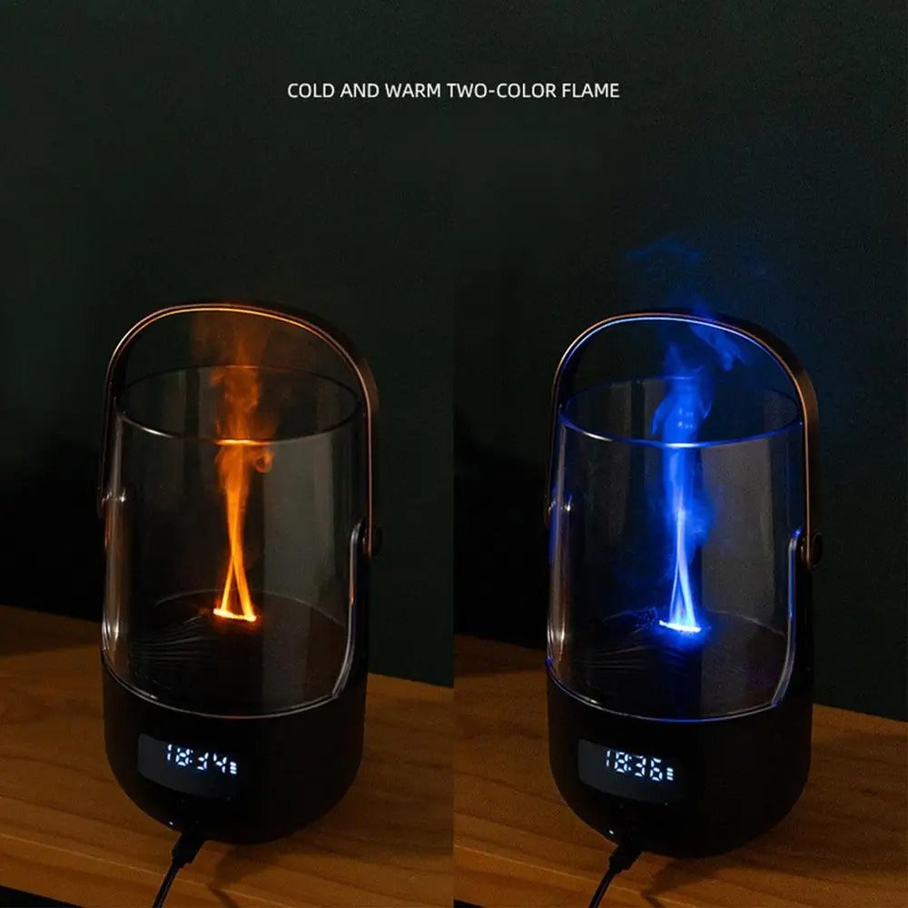 Remote Control Flame Fire Oil Diffuser