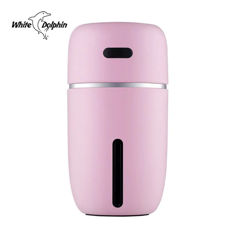 White Dolphin Mini USB Humidifier & Aroma Diffuser for Car