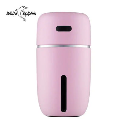 White Dolphin Mini USB Humidifier & Aroma Diffuser for Car