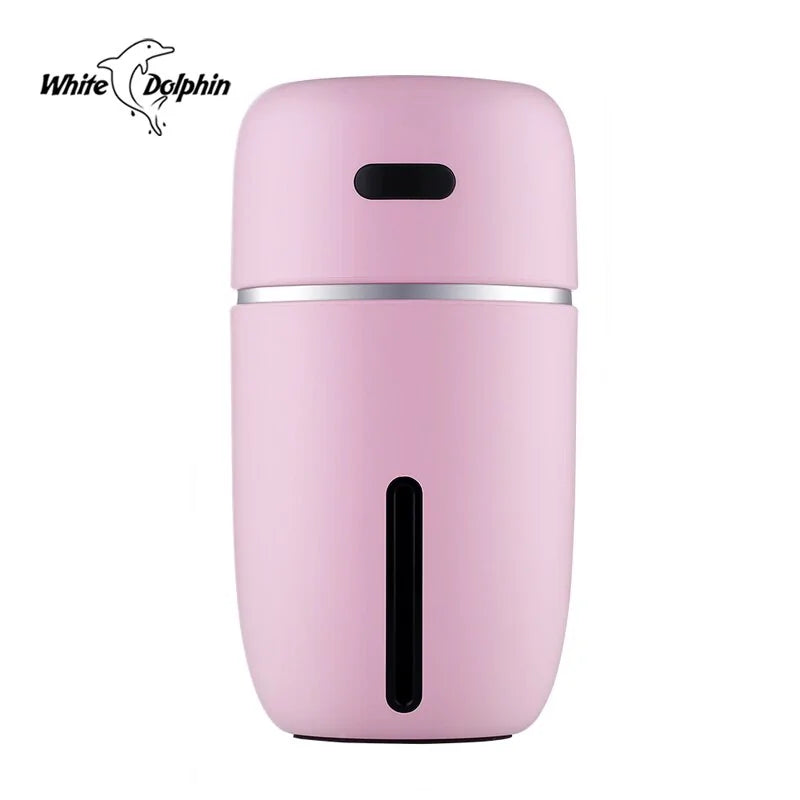 White Dolphin Mini USB Humidifier & Aroma Diffuser for Car