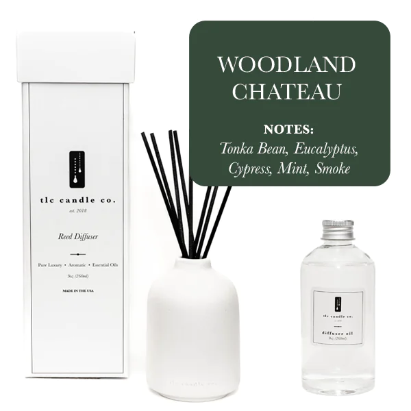 266ml Reed Diffuser - Woodland Chateau